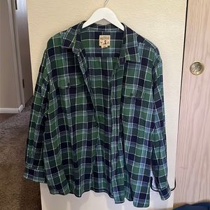 Men’s flannel. Green.